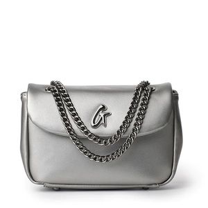 Glamaholic Mini Classic Flap Bag Platinum